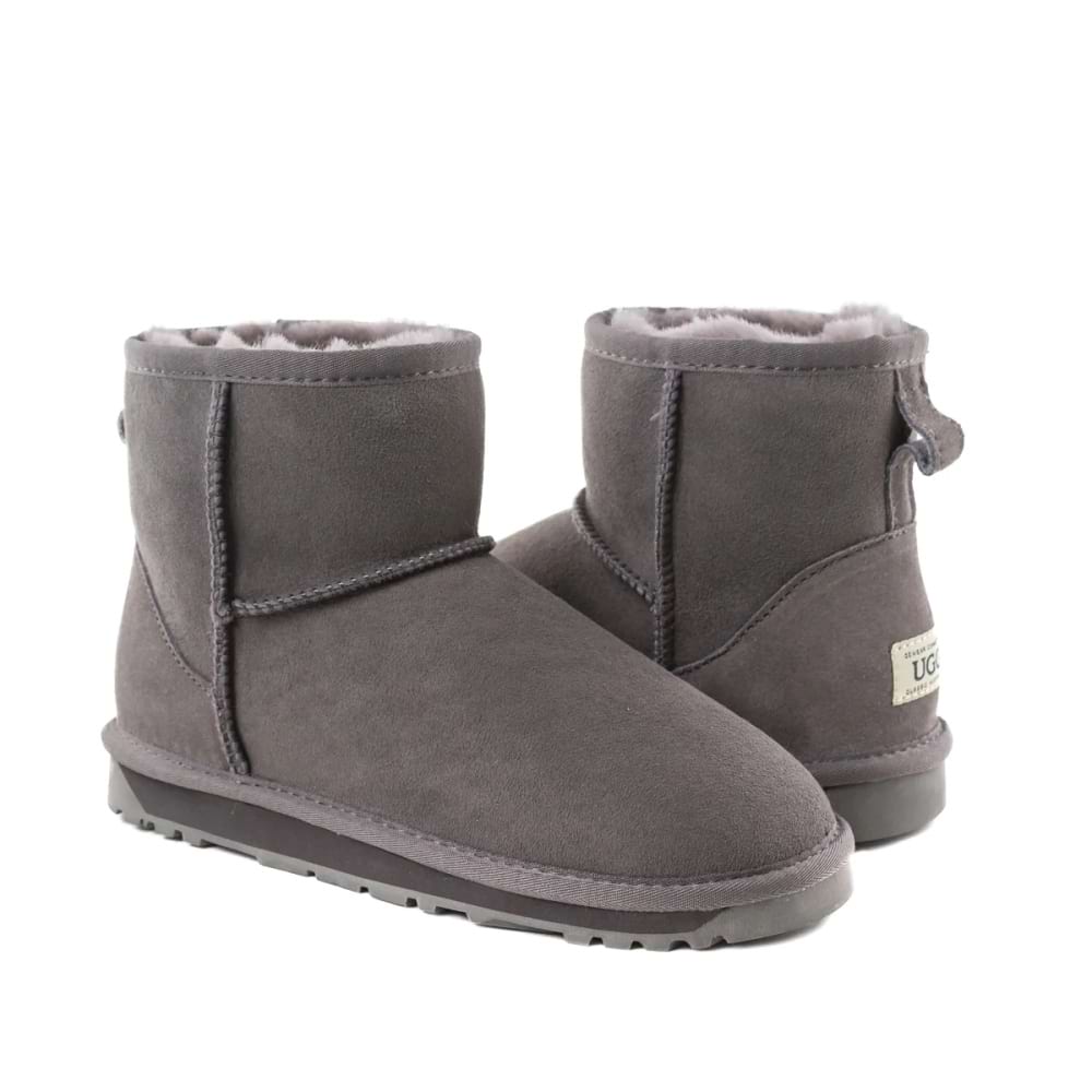 Classic Platform Mini Boot Water Resistant - Grey