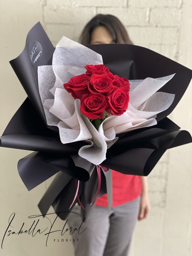 Only Rose 6 Stems Bouquet