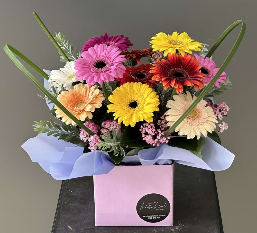 Gerbera`s In Box