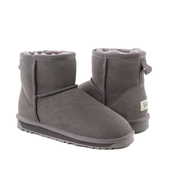 Classic Platform Mini Boot Water Resistant - Grey